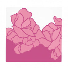 Load image into Gallery viewer, Pink Magnolia Pure Mulberry Silk Square Scarf Bandana
