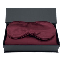 Load image into Gallery viewer, The Pure Silk Sleep Set - Burgundy - Lovesilk.co.nz
