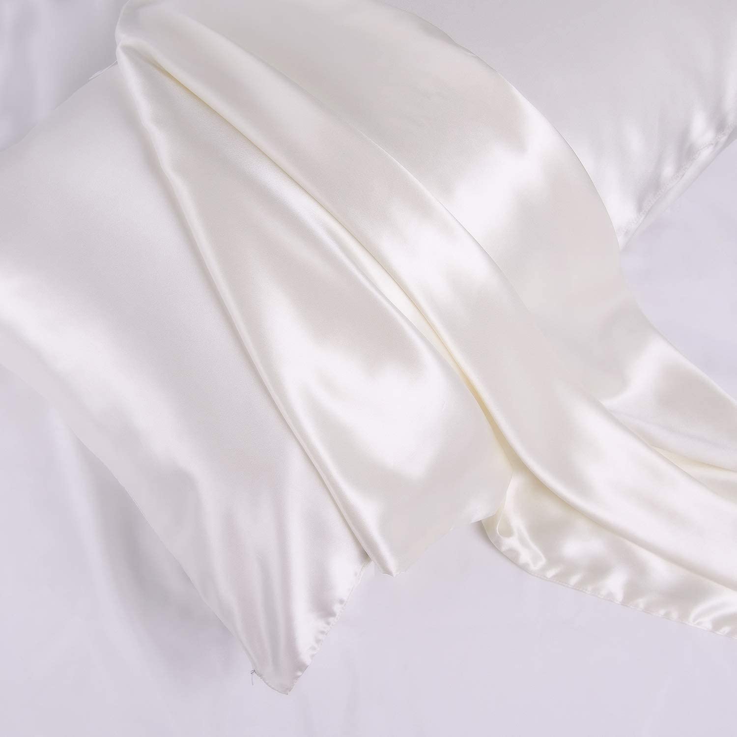 Silk Pillowcase - White - Queen - LOVESILK NZ