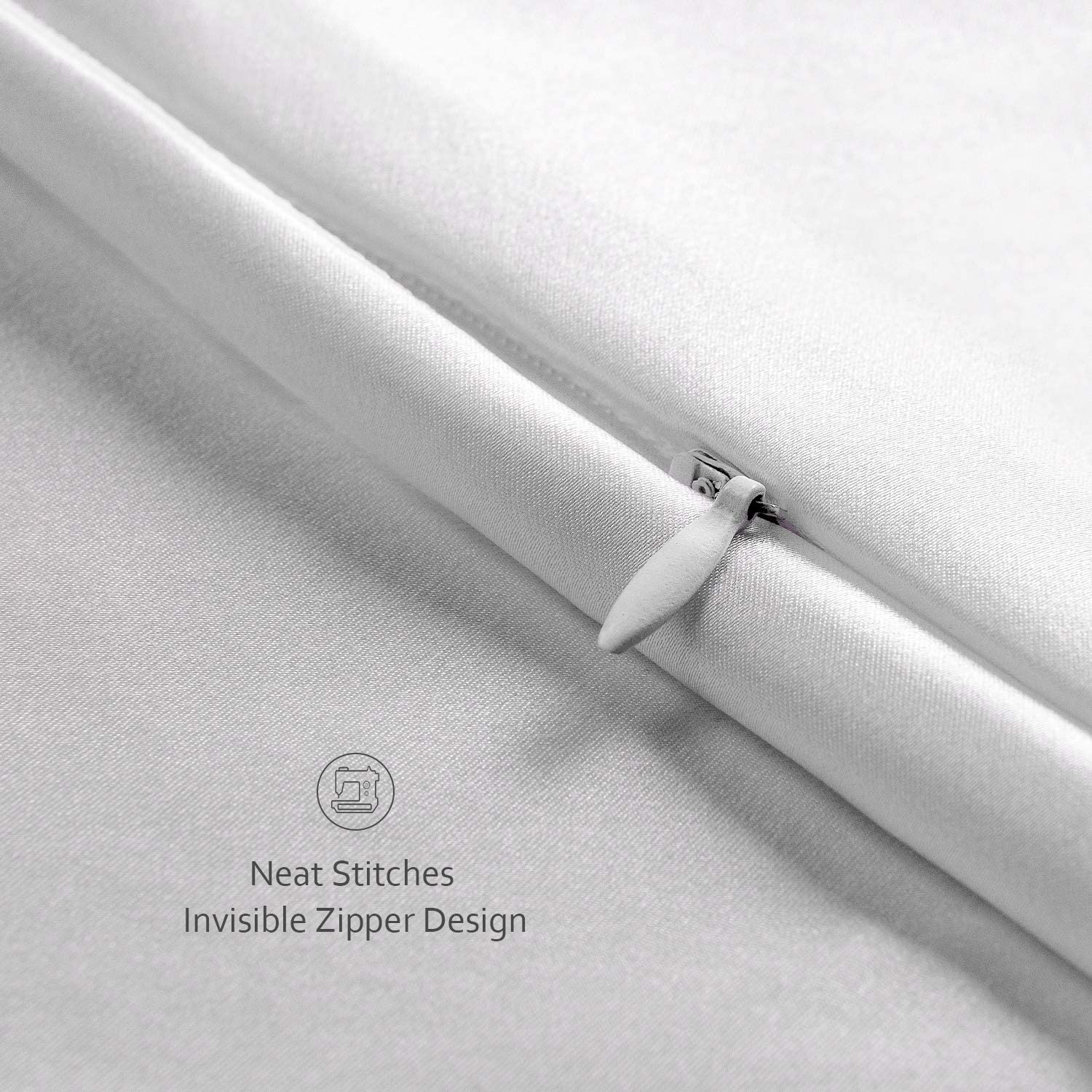Silk Pillowcase - Silver - King - LOVESILK NZ