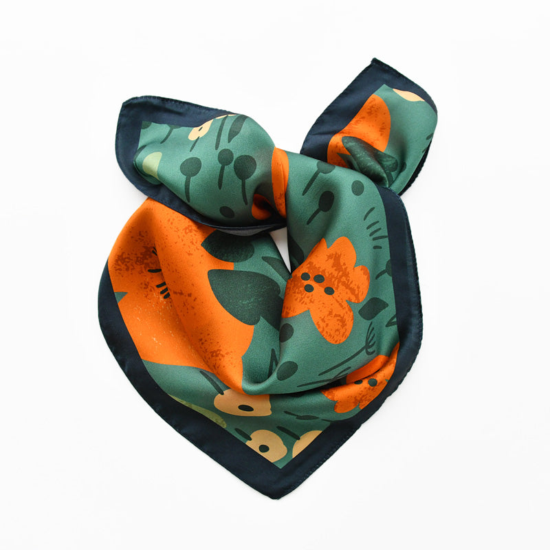 The Wildflowers - Mulberry Silk Bandana - Lovesilk.co.nz