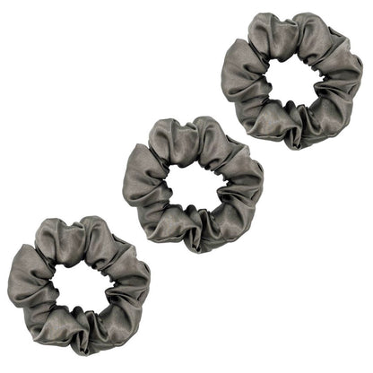 3 Pack Premium Mulberry Silk Scrunchies - Lavender - Medium - Lovesilk.co.nz