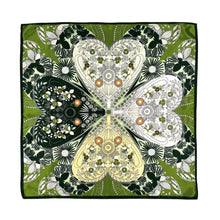 Load image into Gallery viewer, Springtime Breeze Pure Mulberry Silk Scarf Bandana
