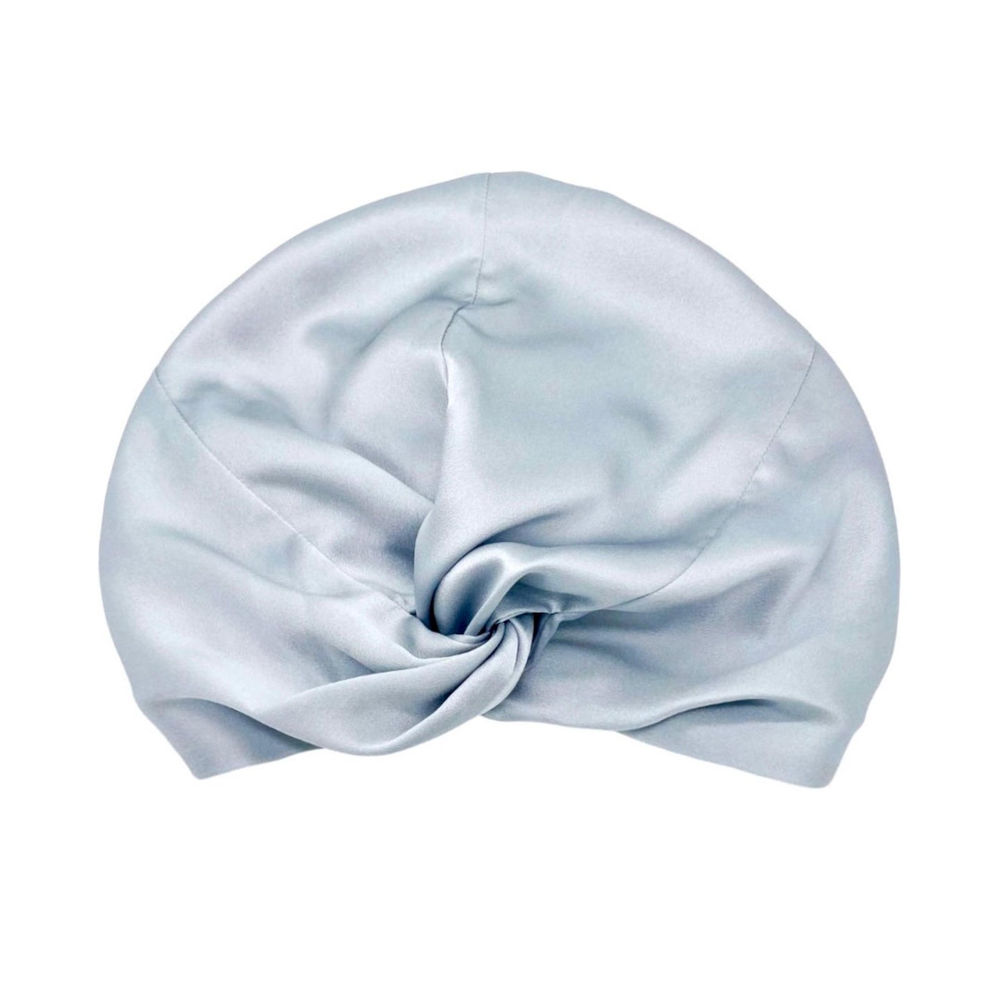 Silk Sleep Cap for Women Hair Care Natural Silk Double Layer Bonnet - Black - One Size Fits Most - Lovesilk.co.nz