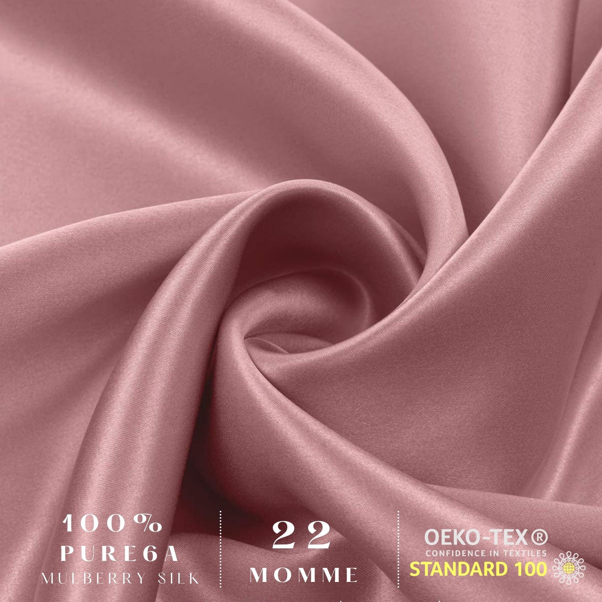 Silk Pillowcase - Pink - King - Lovesilk.co.nz