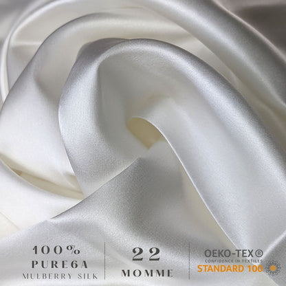 Silk Pillowcase - Ivory White - Queen - Lovesilk.co.nz