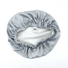 Load image into Gallery viewer, Double Layer Mulberry Silk Bonnet Hair Bonnet for Women - Silver - Lovesilk.co.nz
